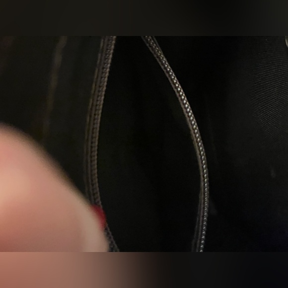 NWT Western Linen Red & Black Woven Checkered Leather Crossbody/Shoulder/Handbag - Picture 8 of 9